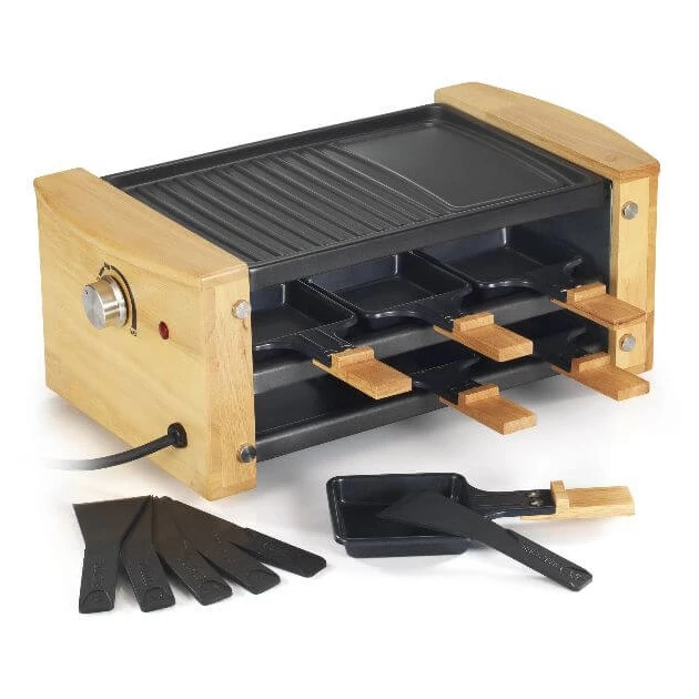 Appareil à Raclette & Grill Pour 6 Personnes KitchenChef 4 Appareil à Raclette & Grill Pour 6 Personnes KitchenChef – Image 2