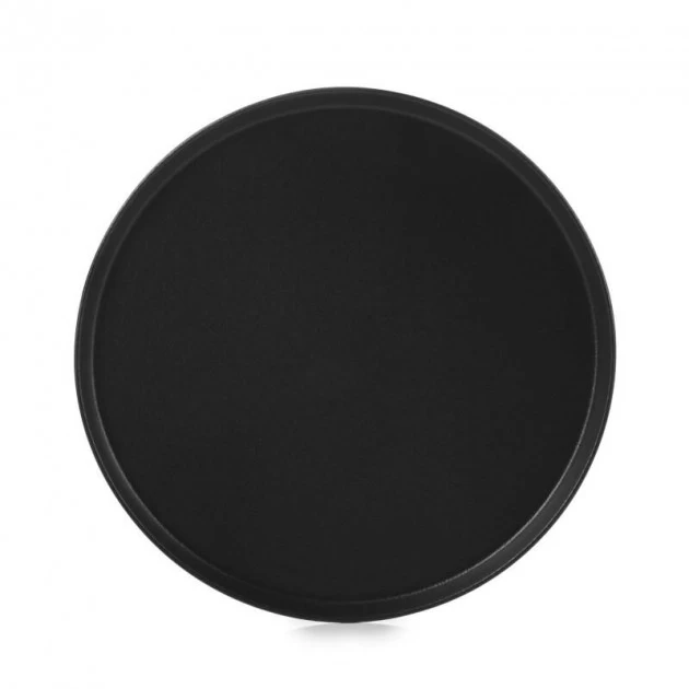 Assiette Plate Porcelaine Noire 22 Cm Adélie Revol 4 Assiette Plate Porcelaine Noire 22 Cm Adélie Revol – Image 2
