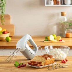 Batteur Electrique Prep'Mix Blanc Et Poivre Moulinex -Ustensiles de cuisine, et alors ! batteur electrique prep mix blanc et poivre moulinex 3