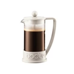 Bodum Cafetière à Piston Brazil 3 Tasses 35cl - Blanc