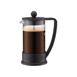 Bodum Cafetière à Piston Brazil 3 Tasses 35cl - Noir