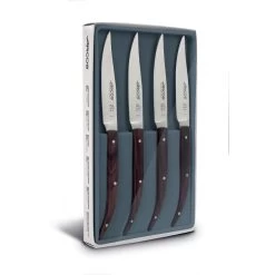 Coffret 4 Couteaux à Steak 11 Cm Lame Lisse Acier Inoxydable Arcos