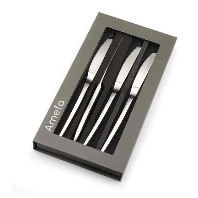 Coffret 4 Couteaux Steak Aurora 22,7 Cm Amefa Premiere 4 Coffret 4 Couteaux Steak Aurora 22,7 Cm Amefa Premiere – Image 2