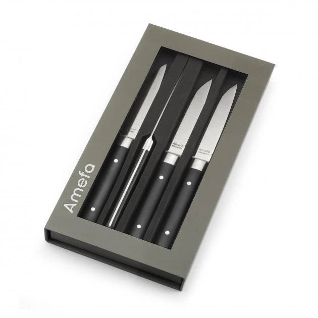 Coffret 4 Couteaux Steak Fusion 22 Cm Amefa 5 Coffret 4 Couteaux Steak Fusion 22 Cm Amefa – Image 3