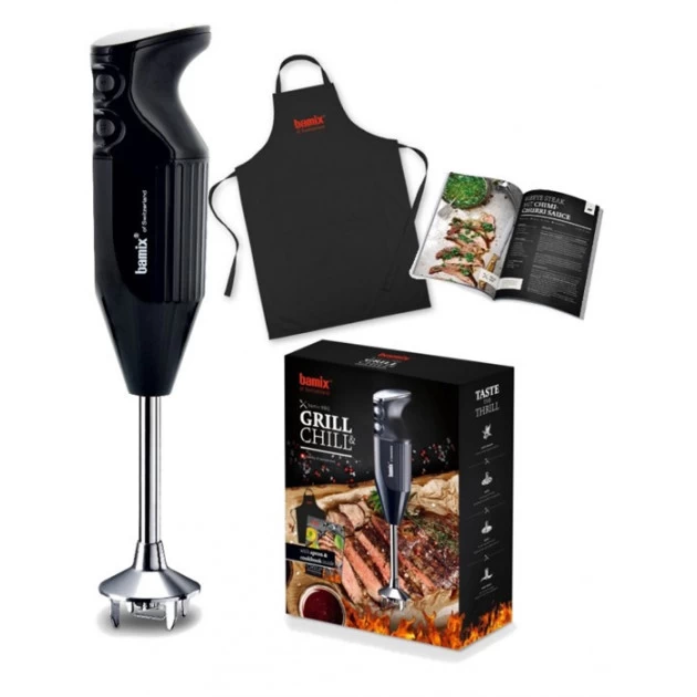 Coffret Mixeur Plongeant Bamix Barbecue Noir 18000 Tr/mn 3 Coffret Mixeur Plongeant Bamix Barbecue Noir 18000 Tr/mn