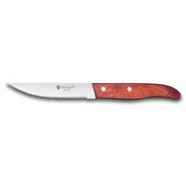 Couteau à Steak Dallas 12,5 Cm Sabatier Manche Bois 3 Couteau à Steak Dallas 12,5 Cm Sabatier Manche Bois