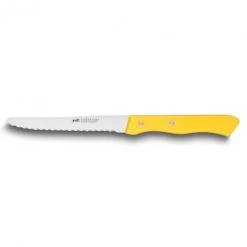 Couteau De Table Cranté 10,5 Cm Sabatier Jaune