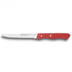 Couteau De Table Cranté 10,5 Cm Sabatier Rouge