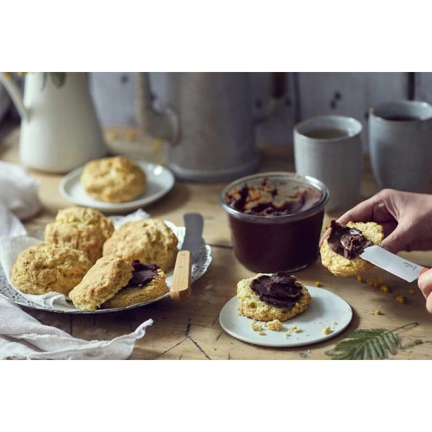 Couteau Petit-Déjeuner 11,5 Cm Naturel Opinel 4 Couteau Petit-Déjeuner 11,5 Cm Naturel Opinel – Image 2