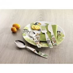 Ustensiles de cuisine, et alors ! -Ustensiles de cuisine, et alors ! couverts enfant inox jungle 4 pieces zwilling 1