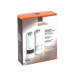 Duo Moulin à Poivre Et Sel Electrique Alaska 17 Cm Blanc Peugeot 10 Duo Moulin à Poivre Et Sel Electrique Alaska 17 Cm Blanc Peugeot -Ustensiles de cuisine, et alors ! duo moulin a poivre et sel electrique alaska 17 cm blanc peugeot 1