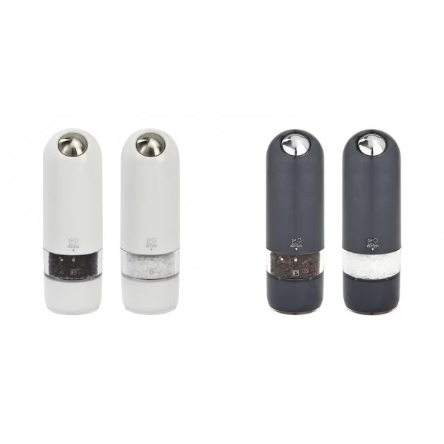 Duo Moulin à Poivre Et Sel Electrique Alaska 17 Cm Blanc Peugeot 6 Duo Moulin à Poivre Et Sel Electrique Alaska 17 Cm Blanc Peugeot – Image 4