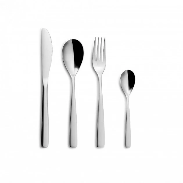 Ménagère 24 Pièces BCN COLORS Argent Inox 18% 3 Mm Comas 3 Ménagère 24 Pièces BCN COLORS Argent Inox 18% 3 Mm Comas