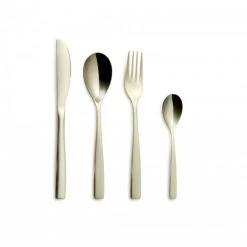 Ménagère 24 Pièces BCN COLORS Champagne Inox 18% 3 Mm Comas