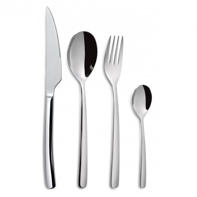 Ménagère 24 Pièces CUBA Inox 18% 3 Mm Comas 3 Ménagère 24 Pièces CUBA Inox 18% 3 Mm Comas