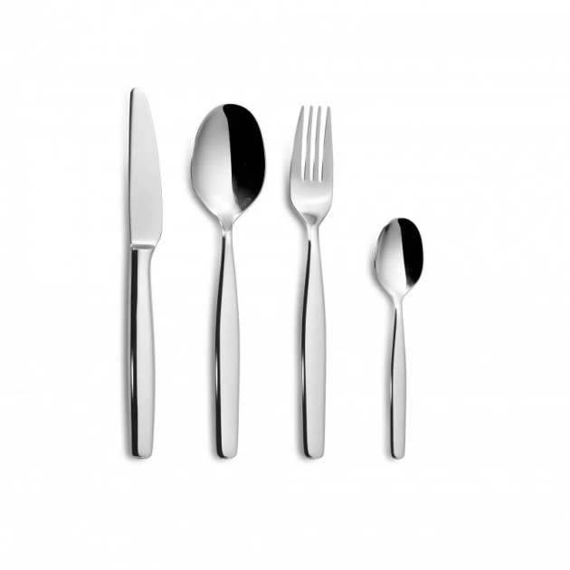 Ménagère 24 Pièces MALVARROSA Inox 18% 4 Mm Comas 3 Ménagère 24 Pièces MALVARROSA Inox 18% 4 Mm Comas