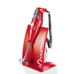 Mixeur Plongeant Bamix M200 SwissLine Rouge/croix Suisse