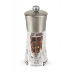 Moulin à Piment Ouessant 14 Cm Transparent-Inox Peugeot
