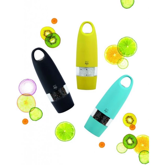 Moulin à Poivre Electrique Zest 18 Cm Noir Soft Touch Peugeot 4 Moulin à Poivre Electrique Zest 18 Cm Noir Soft Touch Peugeot – Image 2