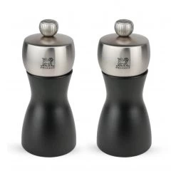 Moulin à Sel Fidji 12 Cm Noir-Inox Peugeot 5 Moulin à Sel Fidji 12 Cm Noir-Inox Peugeot -Ustensiles de cuisine, et alors ! moulin a sel fidji 12 cm noir inox peugeot 1