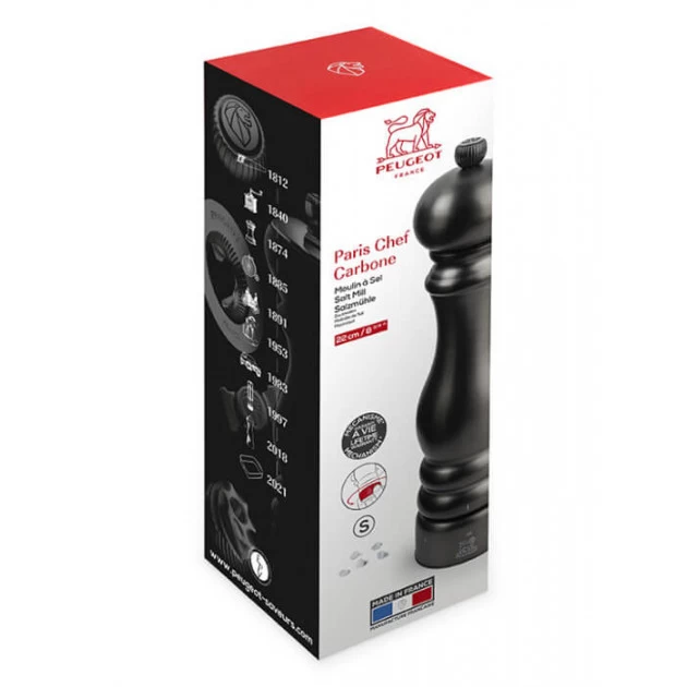 Moulin à Sel Paris Chef U'Select 22 Cm Carbone Peugeot 5 Moulin à Sel Paris Chef U'Select 22 Cm Carbone Peugeot – Image 3