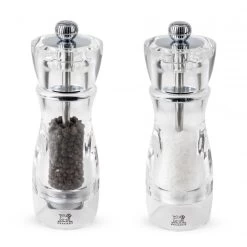 Moulin à Sel Vittel 16 Cm Transparent Peugeot 5 Moulin à Sel Vittel 16 Cm Transparent Peugeot -Ustensiles de cuisine, et alors ! moulin a sel vittel 16 cm transparent peugeot 1