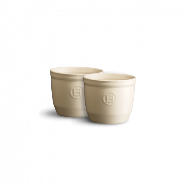 Set De 2 Ramequins En Céramique N°8 Cm Argile Emile Henry 3 Set De 2 Ramequins En Céramique N°8 Cm Argile Emile Henry