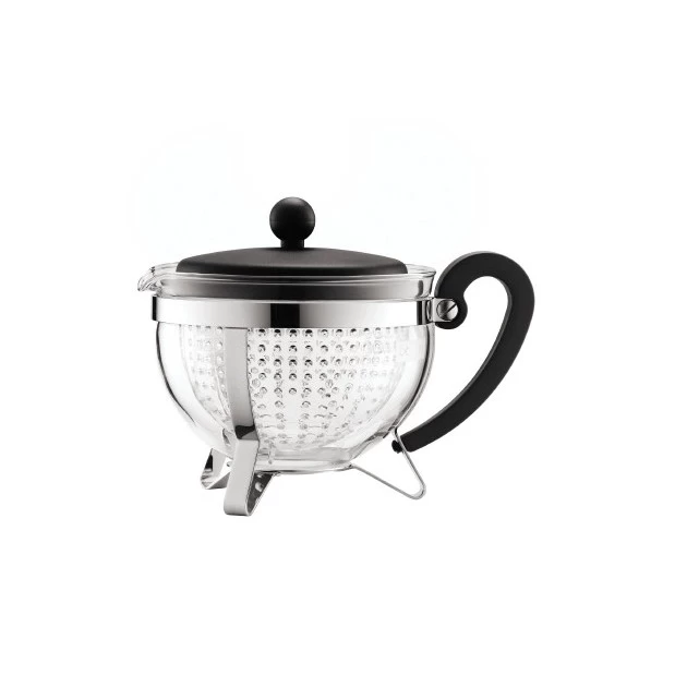 Théière En Verre Avec Filtre 1.3L CHAMBORD Bodum 3 Théière En Verre Avec Filtre 1.3L CHAMBORD Bodum