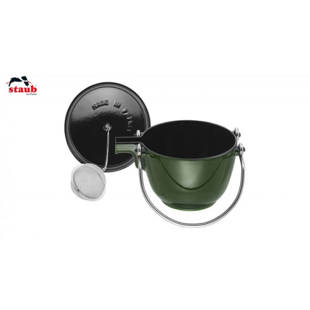 Théière Fonte 1.15 L Basilic Staub 6 Théière Fonte 1.15 L Basilic Staub – Image 4