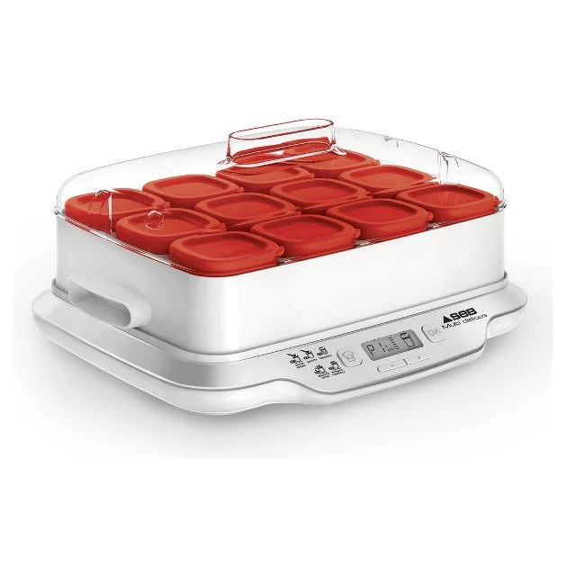 Yaourtière 12 Pots Multi Délices Express 600 W SEB 4 Yaourtière 12 Pots Multi Délices Express 600 W SEB – Image 2
