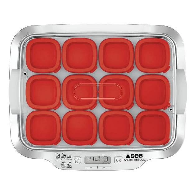 Yaourtière 12 Pots Multi Délices Express 600 W SEB 5 Yaourtière 12 Pots Multi Délices Express 600 W SEB – Image 3